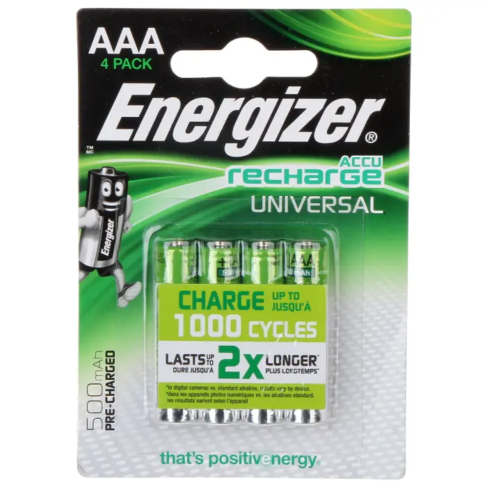 AKUMULATOR BAT-AAA/AKU-500*P4 1.2 V Ni-MH AAA ENERGIZER